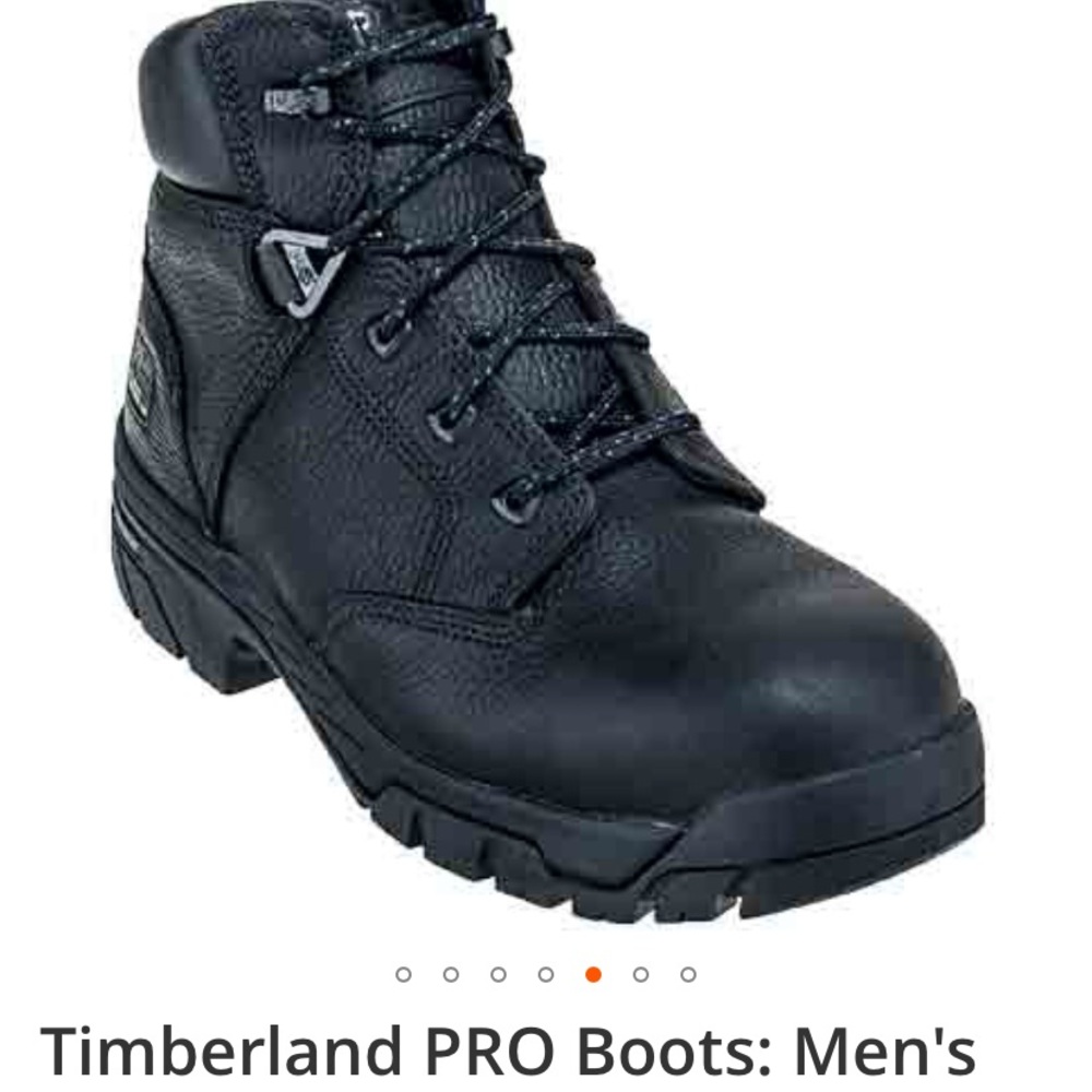 Timberland PRO Boots: Men's 87517 Helix EH Waterproof Composite Toe Boots